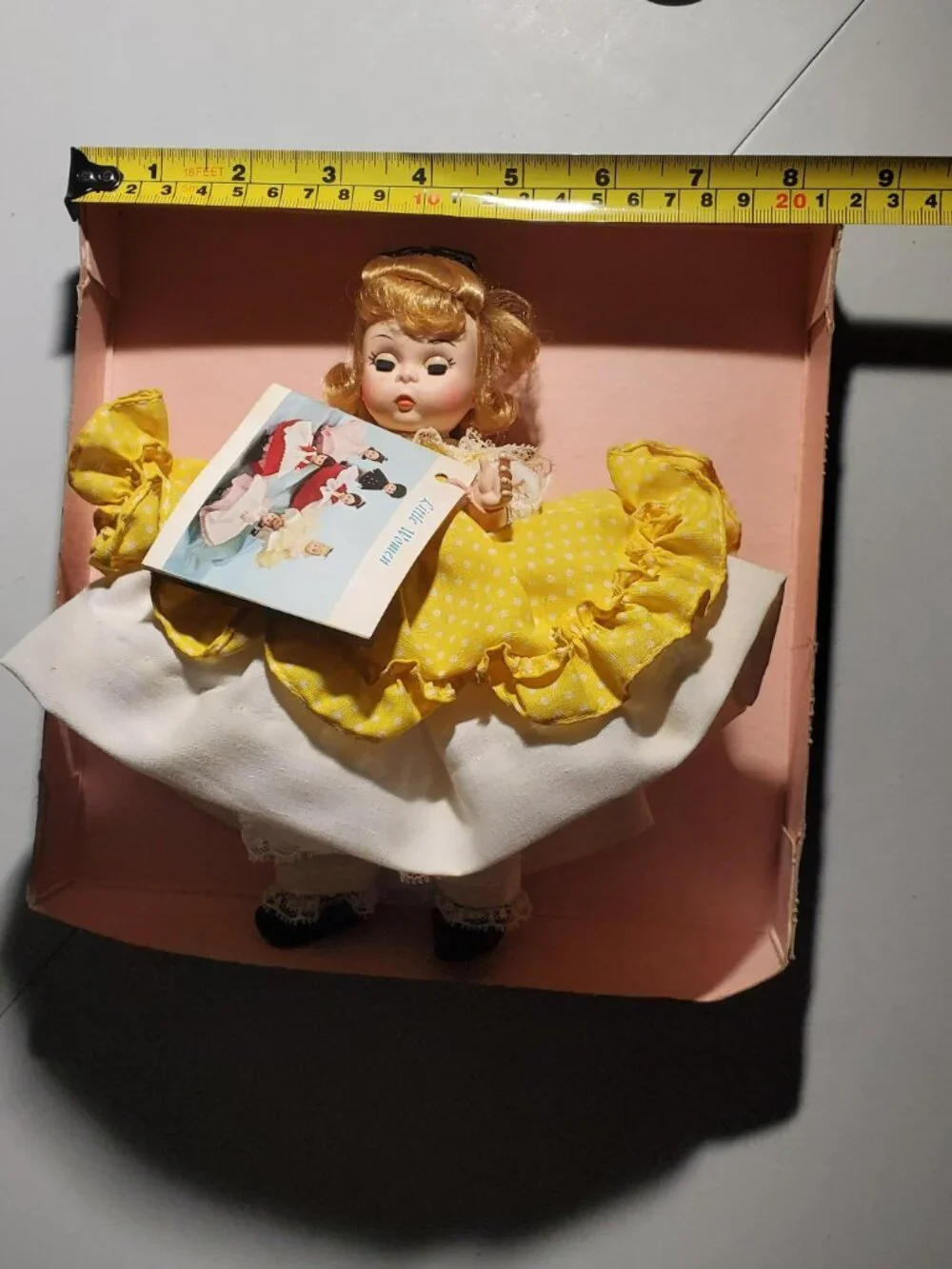 Madame Alexander-kins 1970s Amy Doll (Little Women)